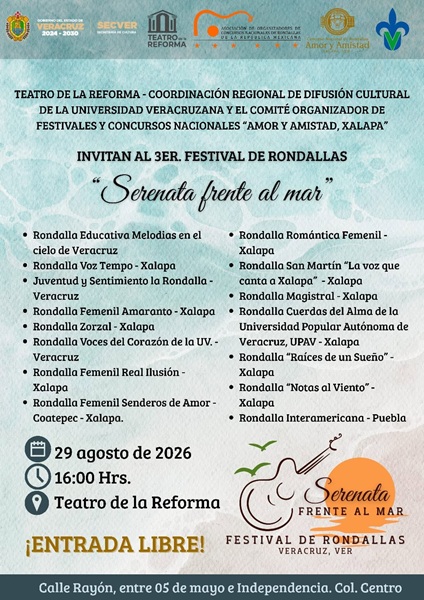 Festival Nacional de Rondallas en el Teatro de la Reforma