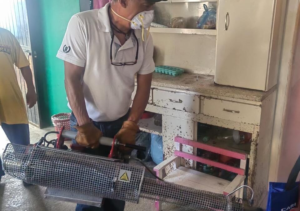 Fumigación en Monte Salas y San José avanza en Fortín