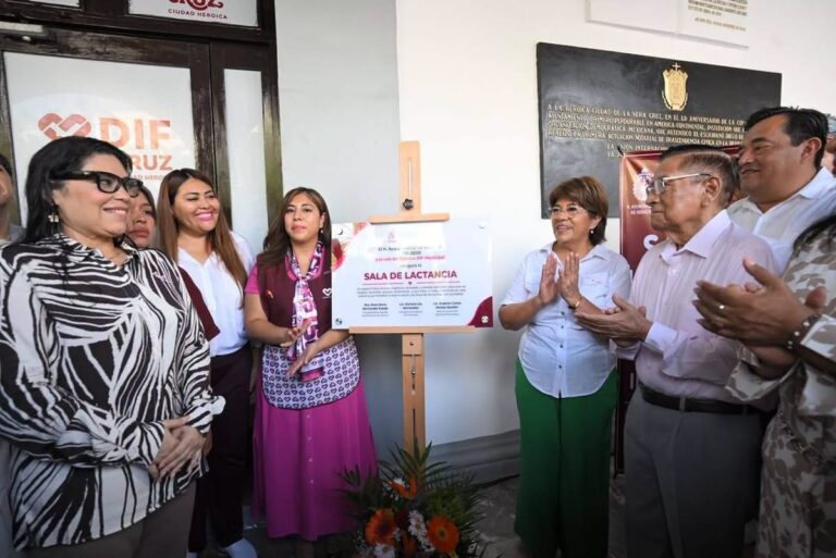 Inauguran sala de lactancia en Palacio Municipal de Veracruz