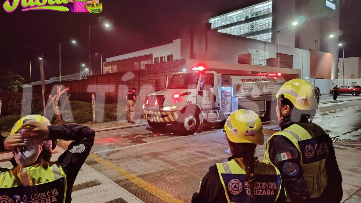 Incendio en bodega de chayote en Orizaba moviliza a emergencias
