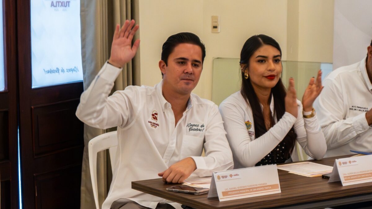 Instalan Consejo Municipal de Salud en San Andrés Tuxtla