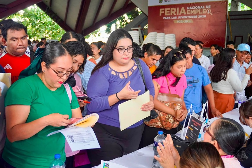 Más de mil 300 empleos para jóvenes en Poza Rica