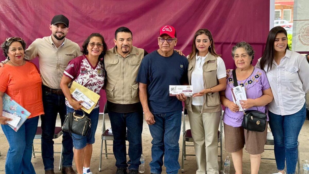 Más veracruzanos reciben pensiones del programa Bienestar