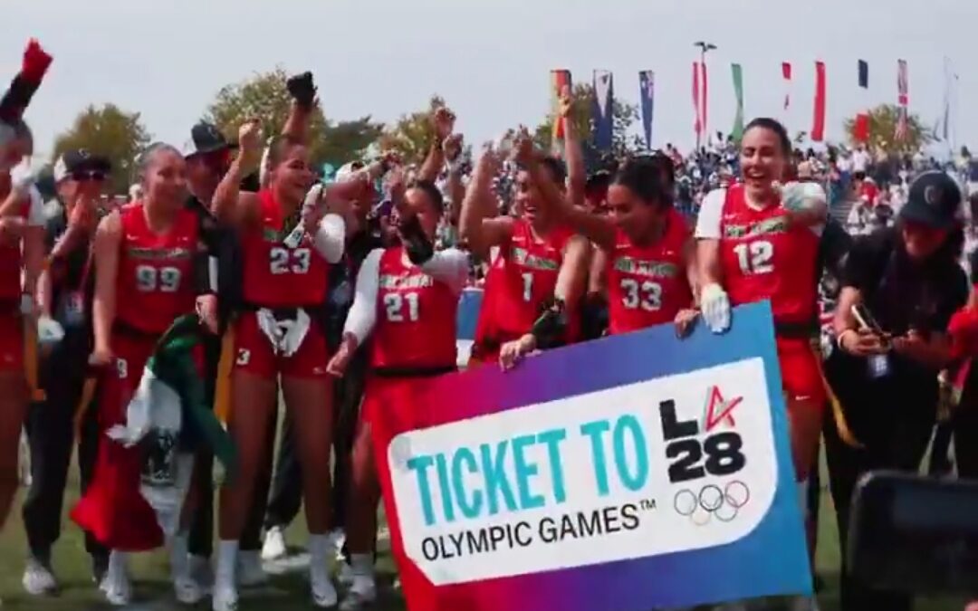 México clasifica al flag football femenil para Los Ángeles 2028