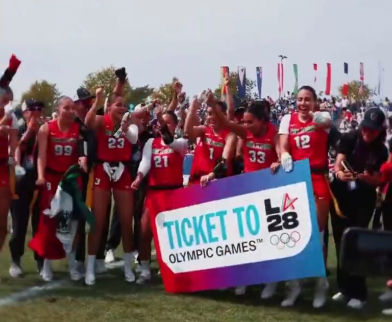 México clasifica al flag football femenil para Los Ángeles 2028