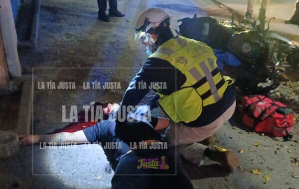 Motociclista muere en accidente en Río Blanco