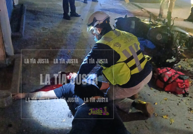 Motociclista muere en accidente en Río Blanco