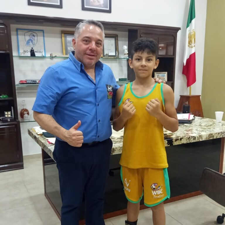 Paolo ‘Dinamita’ González, joven boxeador de Río Blanco, se prepara para competencias