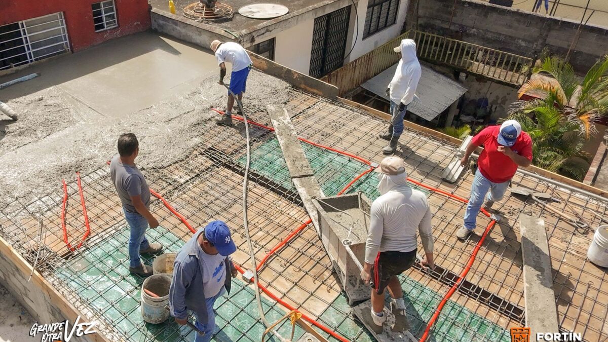 Progreso en la rehabilitación del mercado El Parián