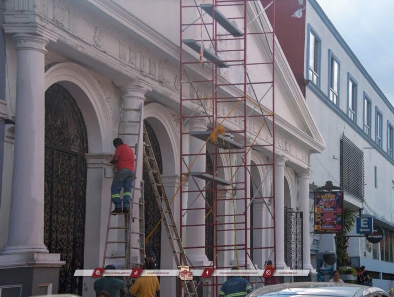 Progreso en la rehabilitación del Palacio Municipal y Teatro Pedro Díaz