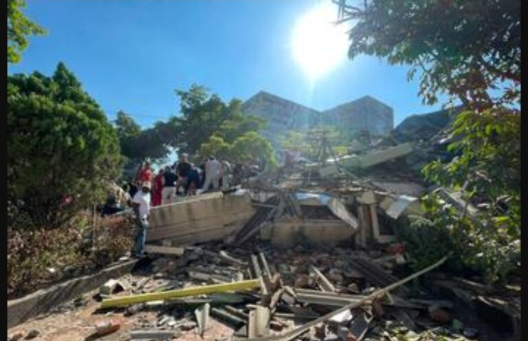 Rescates y ayuda humanitaria tras terremoto en Colombia