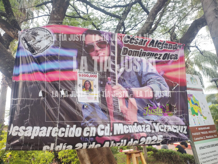 Retiran lona de búsqueda de joven desaparecido en Mendoza