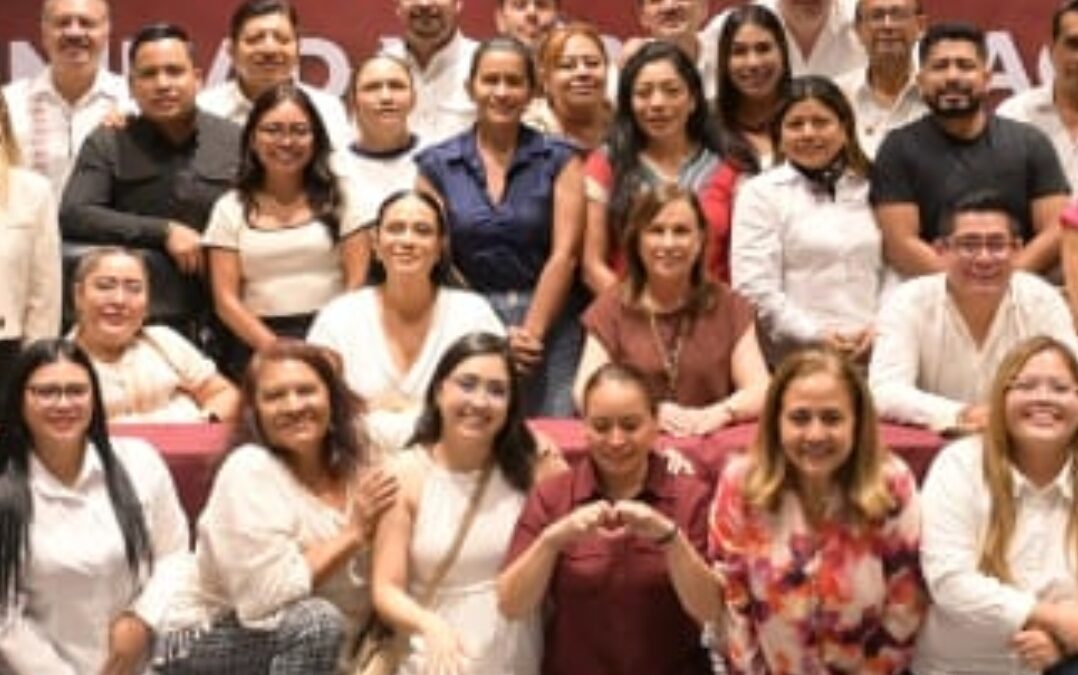 Reunión de Morena en Veracruz con miras a 2027