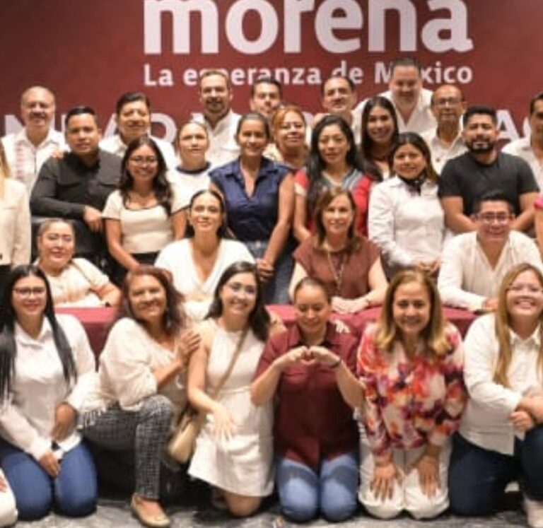 Reunión de Morena en Veracruz con miras a 2027