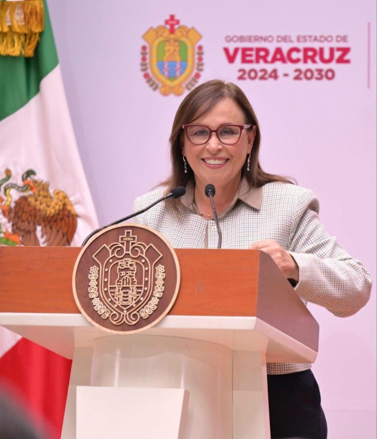 Rocío Nahle defiende su gestión ante ataques políticos