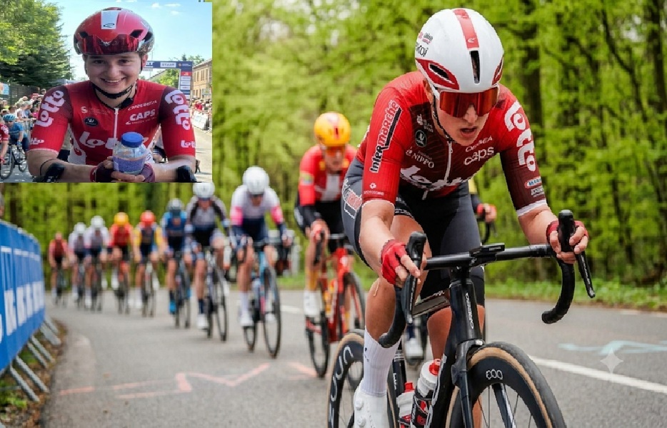 Romina Hinojosa hace historia en el Tour de Francia Femenil