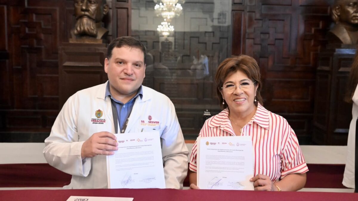 Rosa María Hernández impulsa salud mental y adicciones en Veracruz