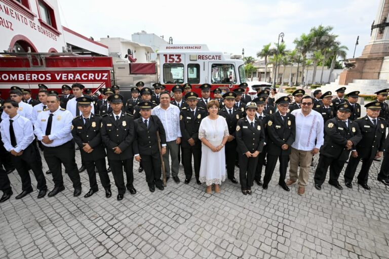 Rosa María reafirma compromiso con la seguridad en Veracruz