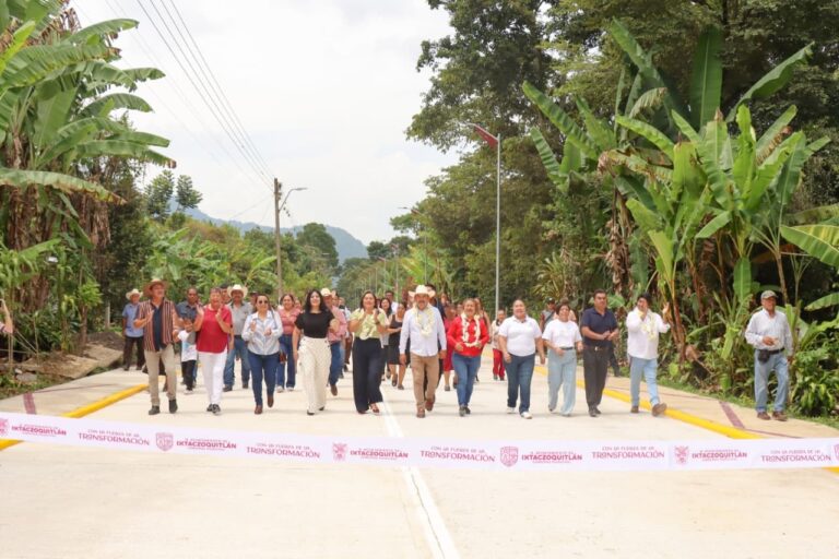 Santa Rosa estrena vialidad antes de su fiesta patronal