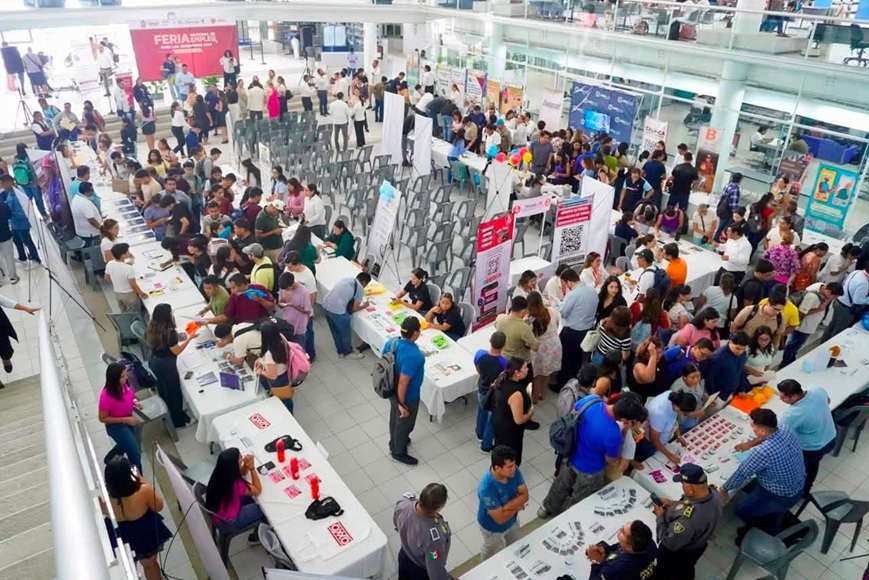 Se ofrecen 920 empleos en Feria Nacional de Empleo en Veracruz