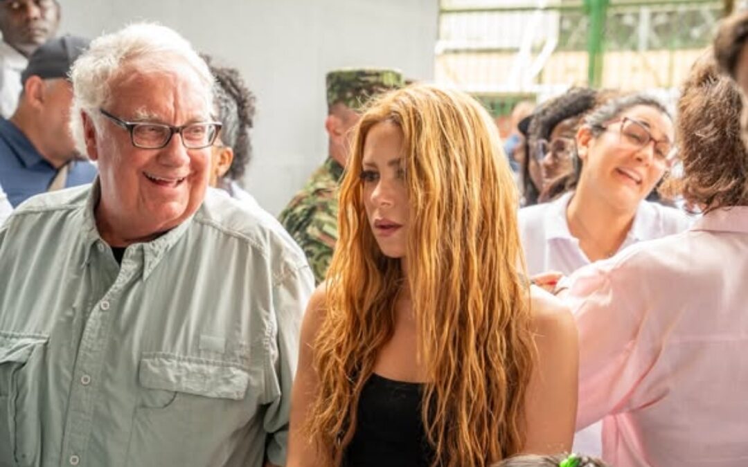 Shakira anuncia apoyo de 1 millón de dólares en Chocó