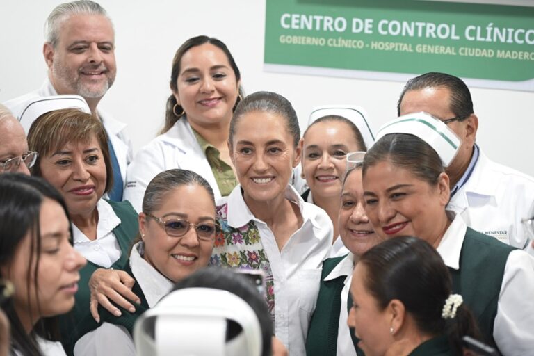 Sheinbaum inaugura nuevo hospital en Tamaulipas