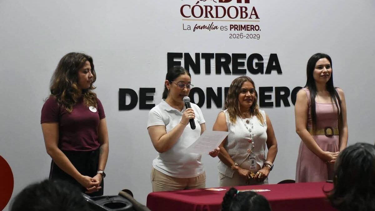 SMDIF apoya a familias con discapacidad en Córdoba