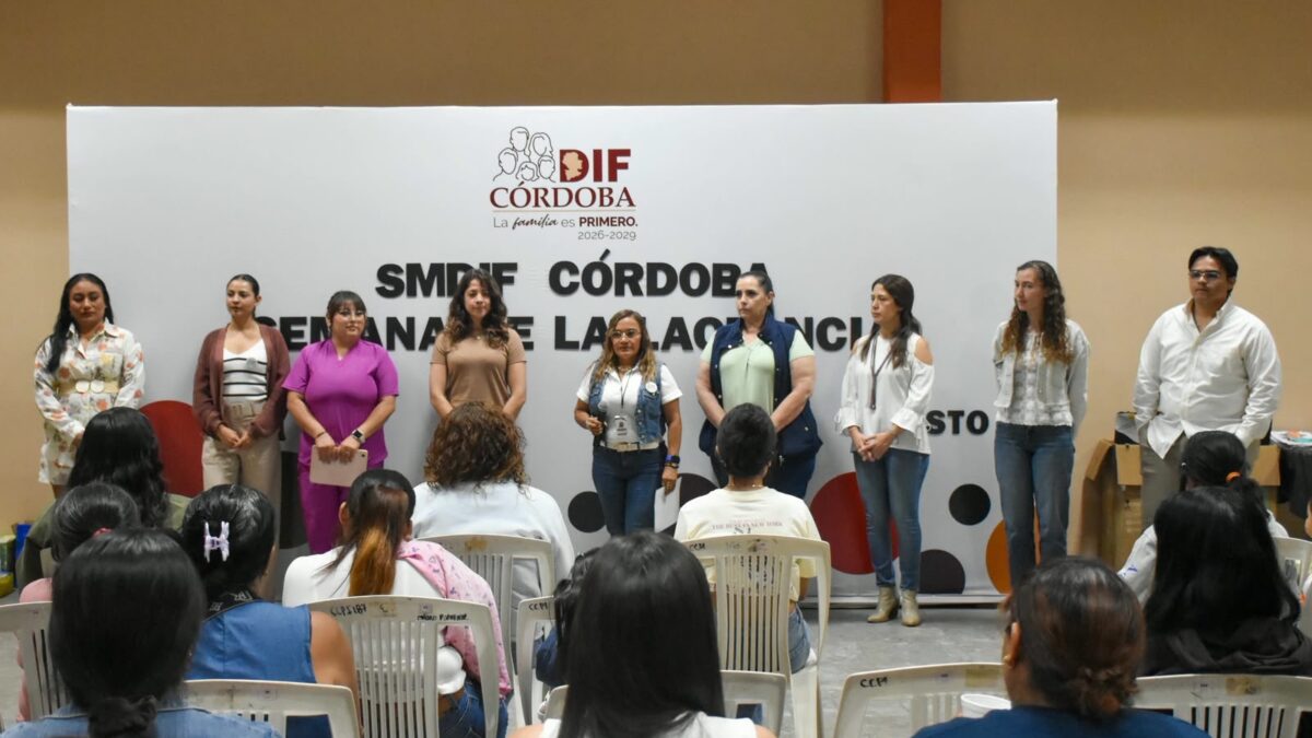 SMDIF impulsa lactancia materna en mujeres embarazadas