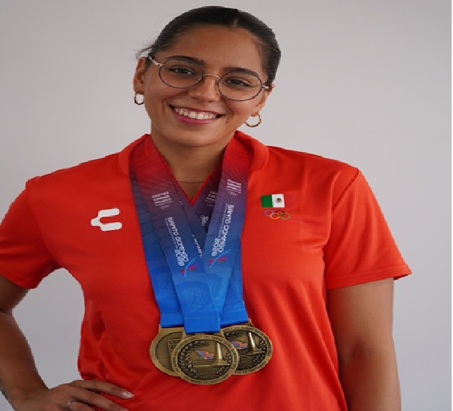 Susana Hernández brilla con tres oros en JCC 2026