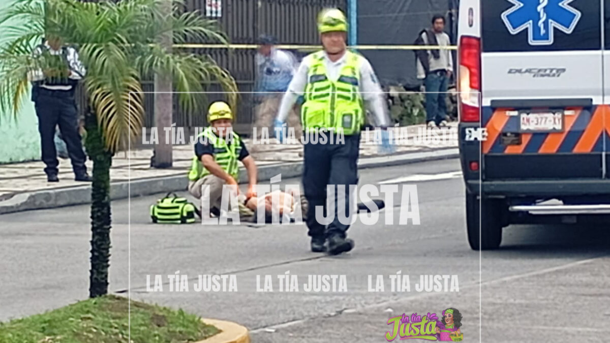 Taxista atropella a peatón en Orizaba