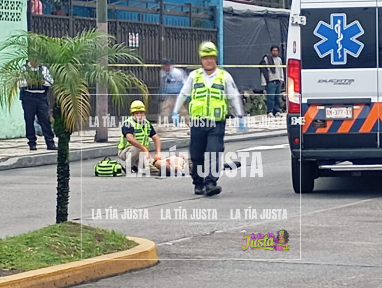 Taxista atropella a peatón en Orizaba