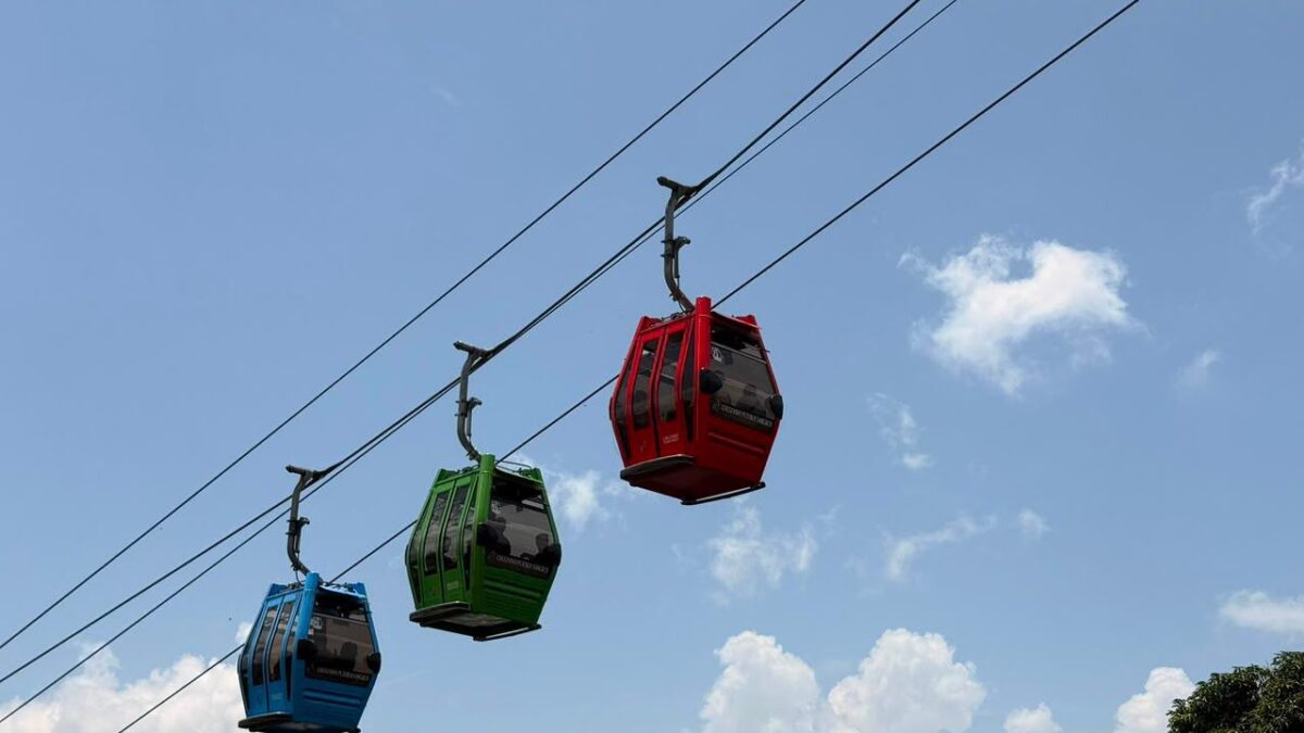 Teleférico de Orizaba atrae a miles en vacaciones