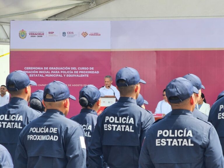Veracruz incorpora 107 nuevos policías de proximidad