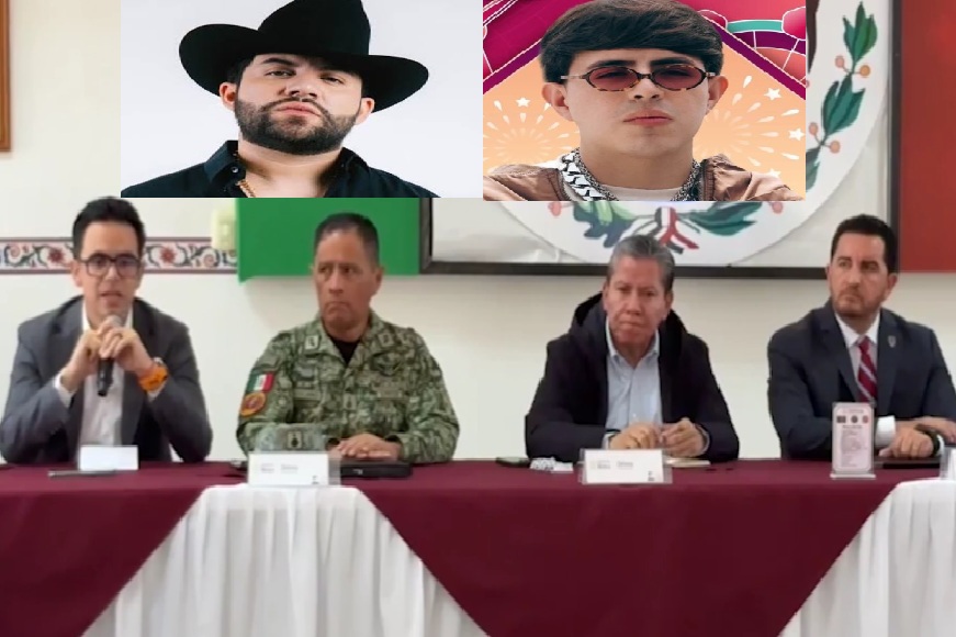 Zacatecas cancela a Luis R. Conriquez y evalúa a Óscar Maydon