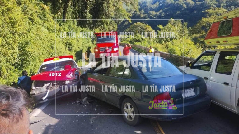 Accidente bloquea carretera Tequila-Orizaba