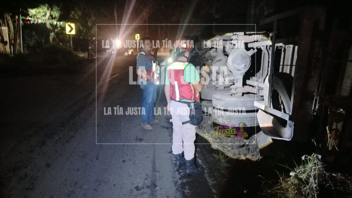 Accidente de camión en la federal Fortín-Huatusco