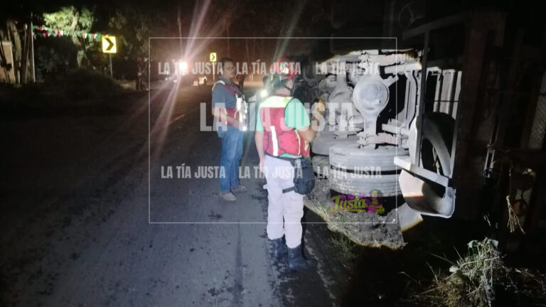 Accidente de camión en la federal Fortín-Huatusco