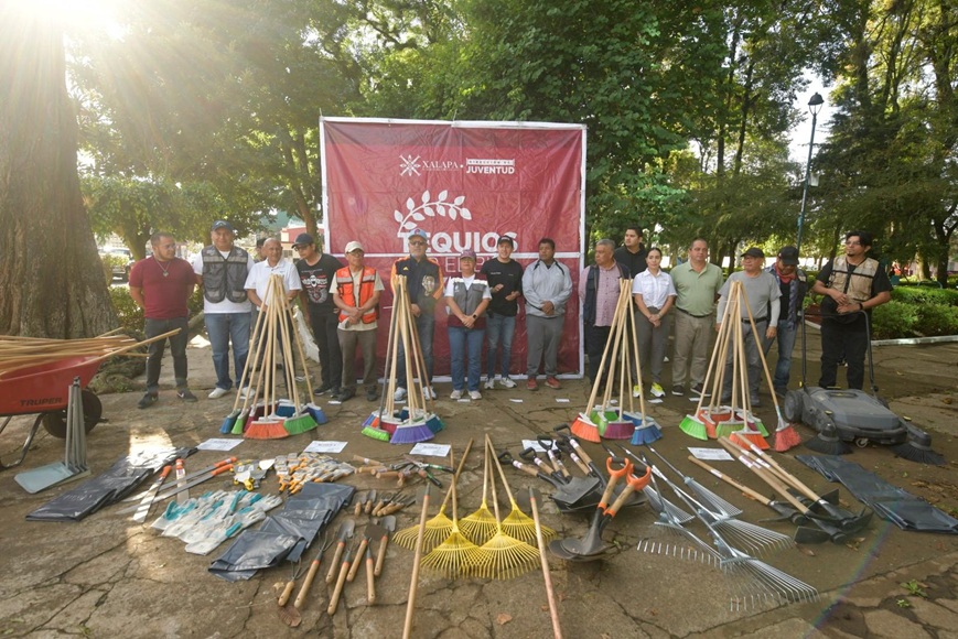 Anuncian embellecimiento del Parque María Enriqueta en Xalapa