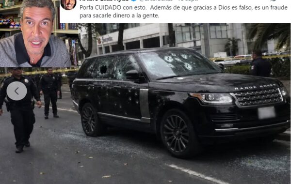 Arturo Elías Ayub advierte sobre fraude por suplantación de identidad