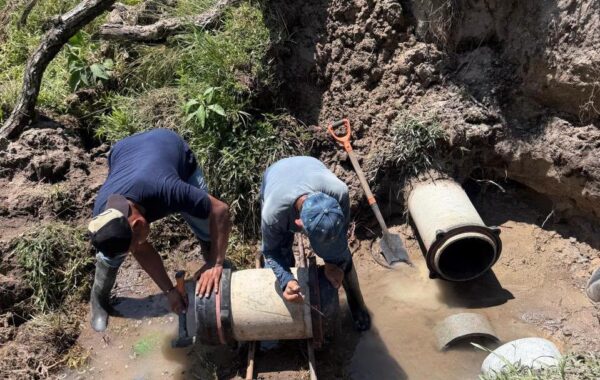 Aumenta CAEV flujo de agua en Martínez de la Torre