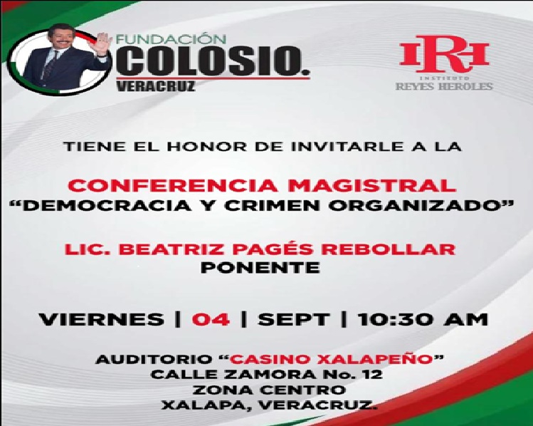 Beatriz Pagés ofrecerá conferencia sobre democracia en Xalapa