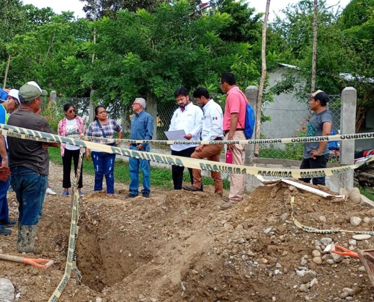 CAEV revisa abastecimiento de agua en Tempoal