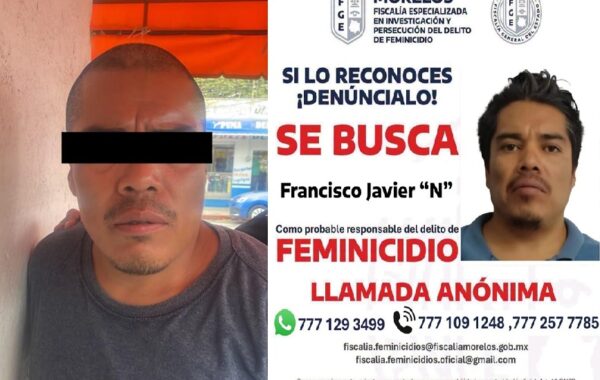Capturan a ‘El Trompas’ por feminicidio de Claudia Tacoronte