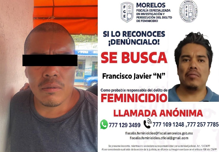 Capturan a ‘El Trompas’ por feminicidio de Claudia Tacoronte