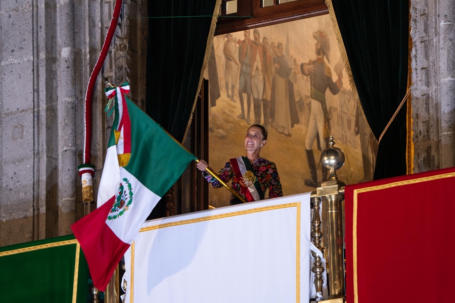 Ceremonia del Grito de Independencia destaca inclusión y soberanía