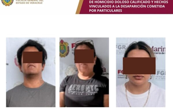 Detenidos tres implicados en muerte de menor en Xalapa