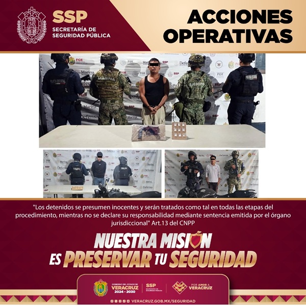 Detienen a 30 personas y aseguran sustancias ilícitas en operativos