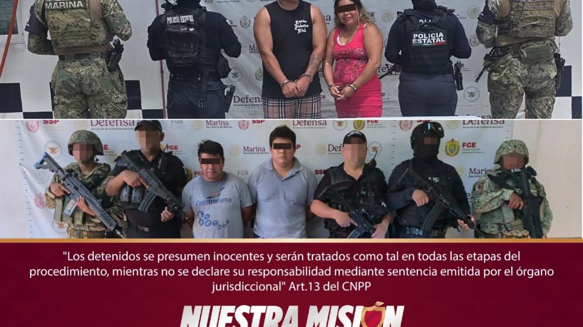 Detienen a 45 personas y aseguran 250 dosis de drogas