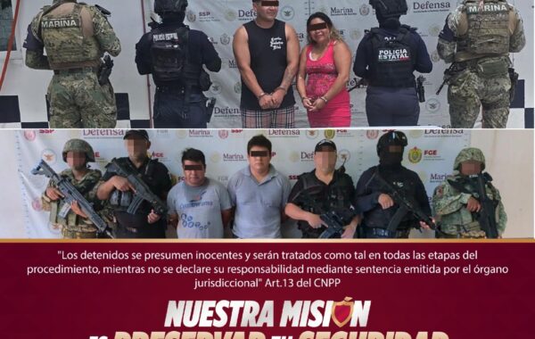 Detienen a 45 personas y aseguran 250 dosis de drogas