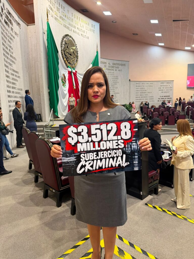 Elena Córdova pide investigar subejercicio de 3,512 MDP en salud